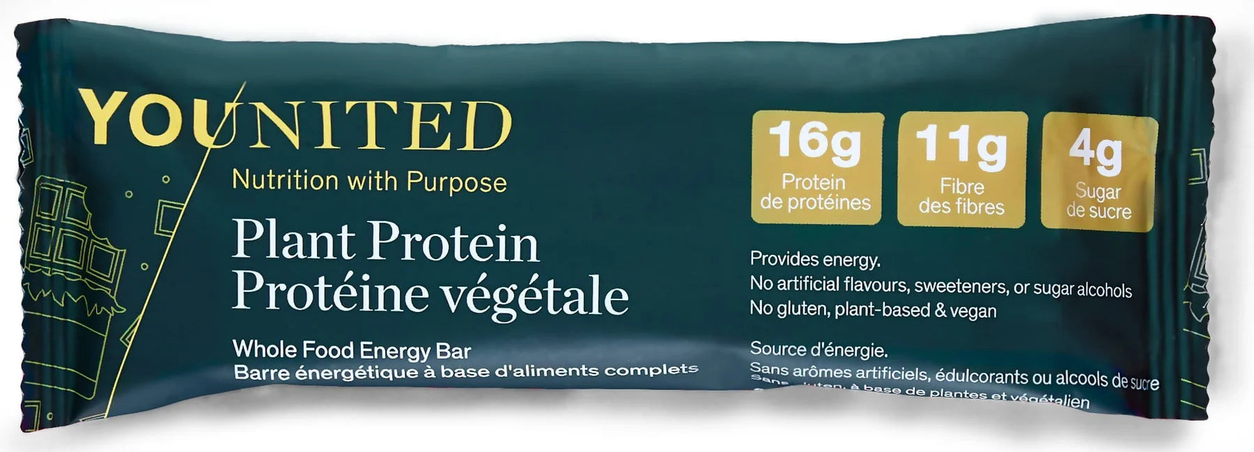 Plant Protein Whole Food Energy Bar