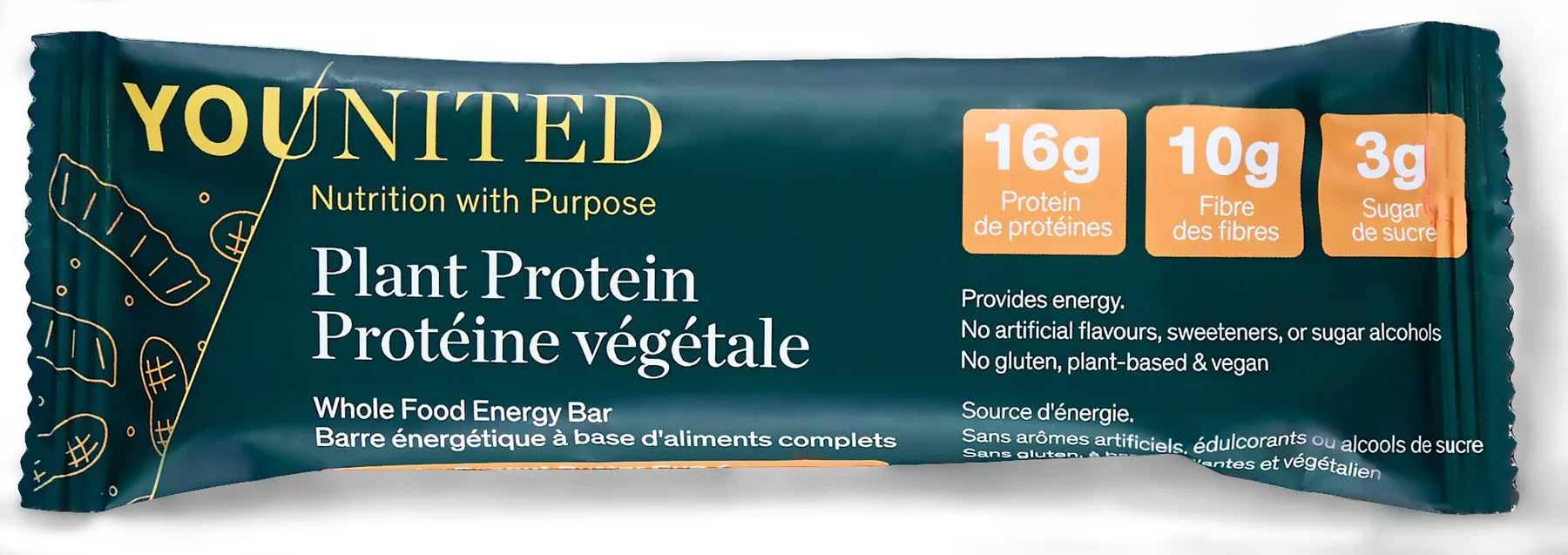 Plant Protein Whole Food Energy Bar