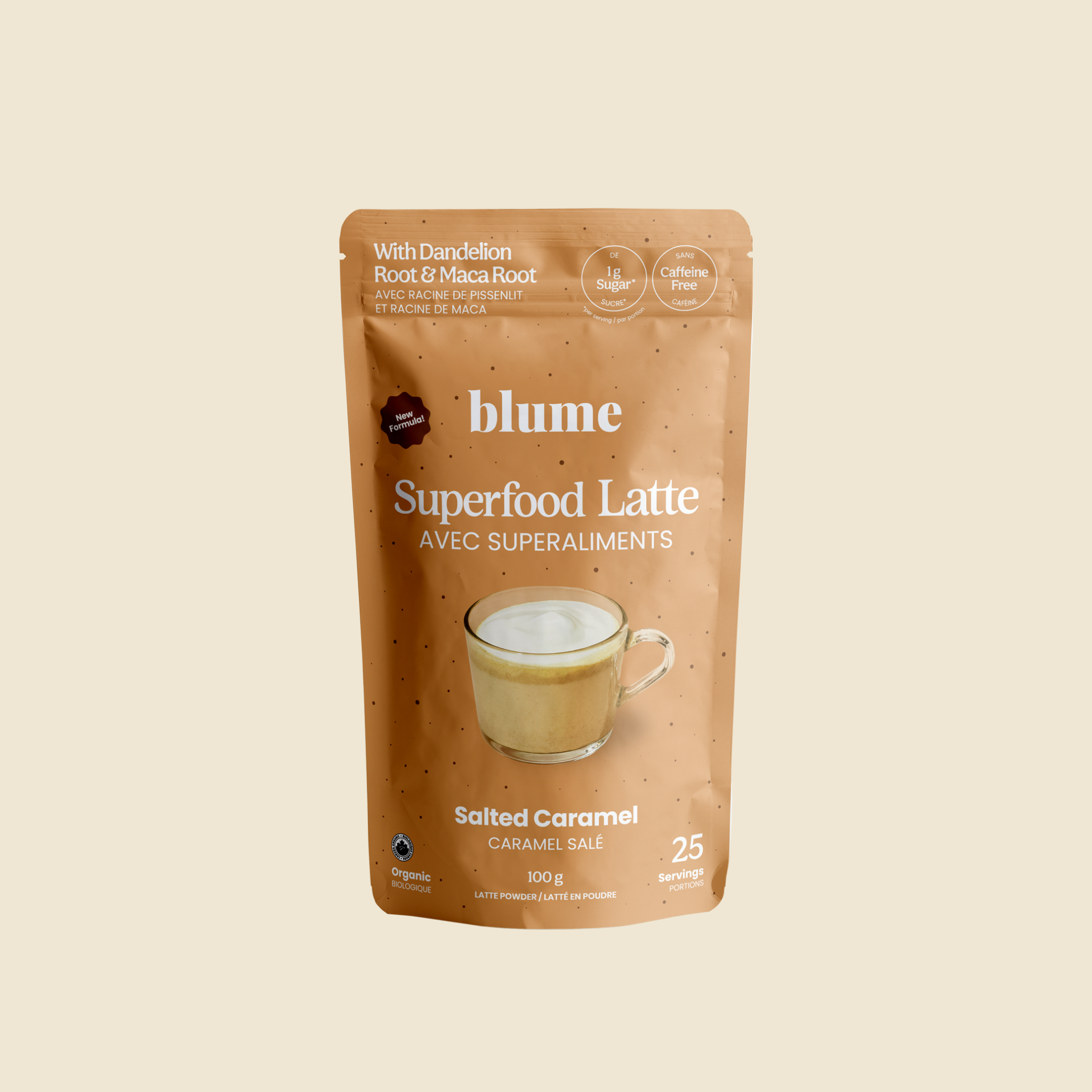 Salted Caramel Superfood Latte