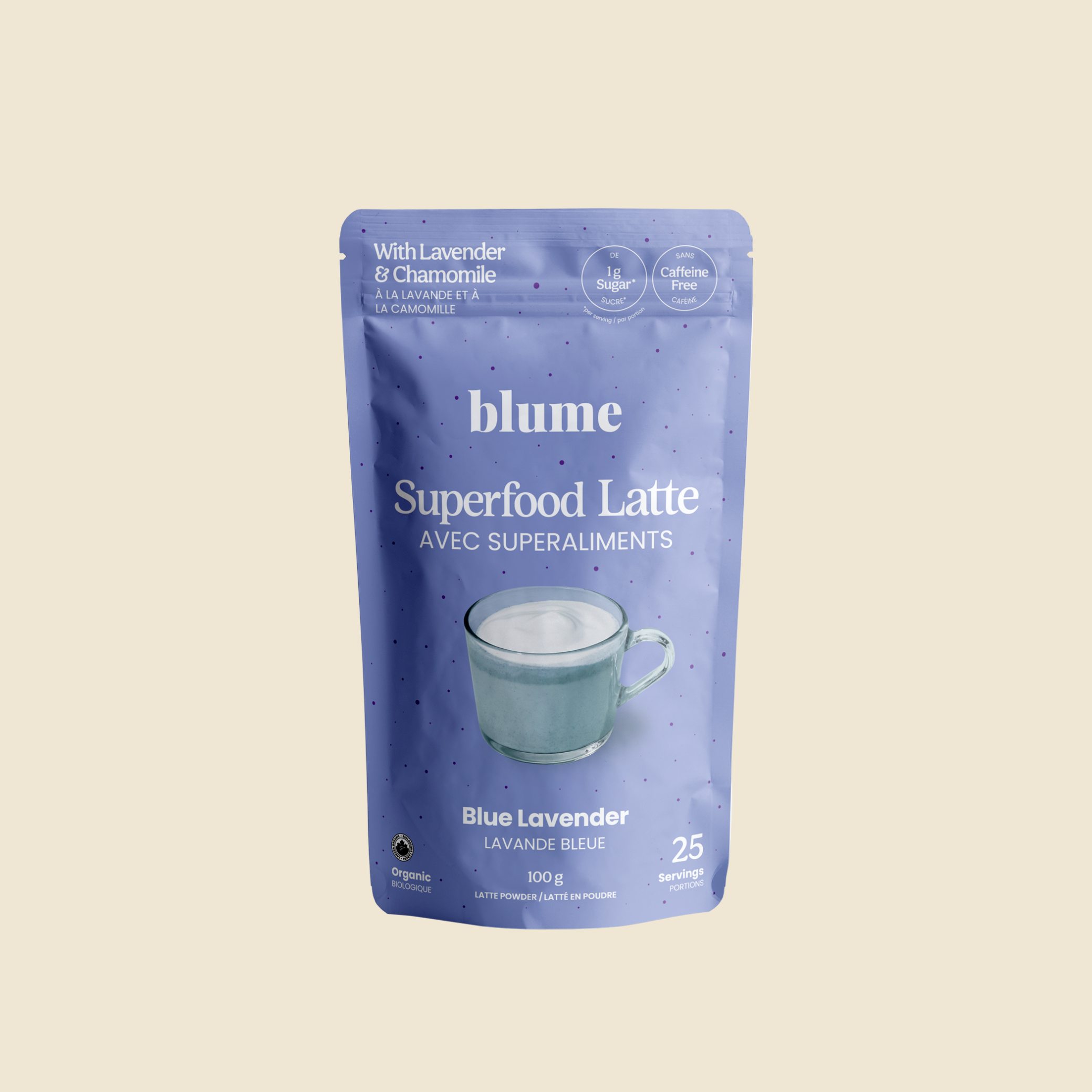 Blue Lavender Superfood Latte
