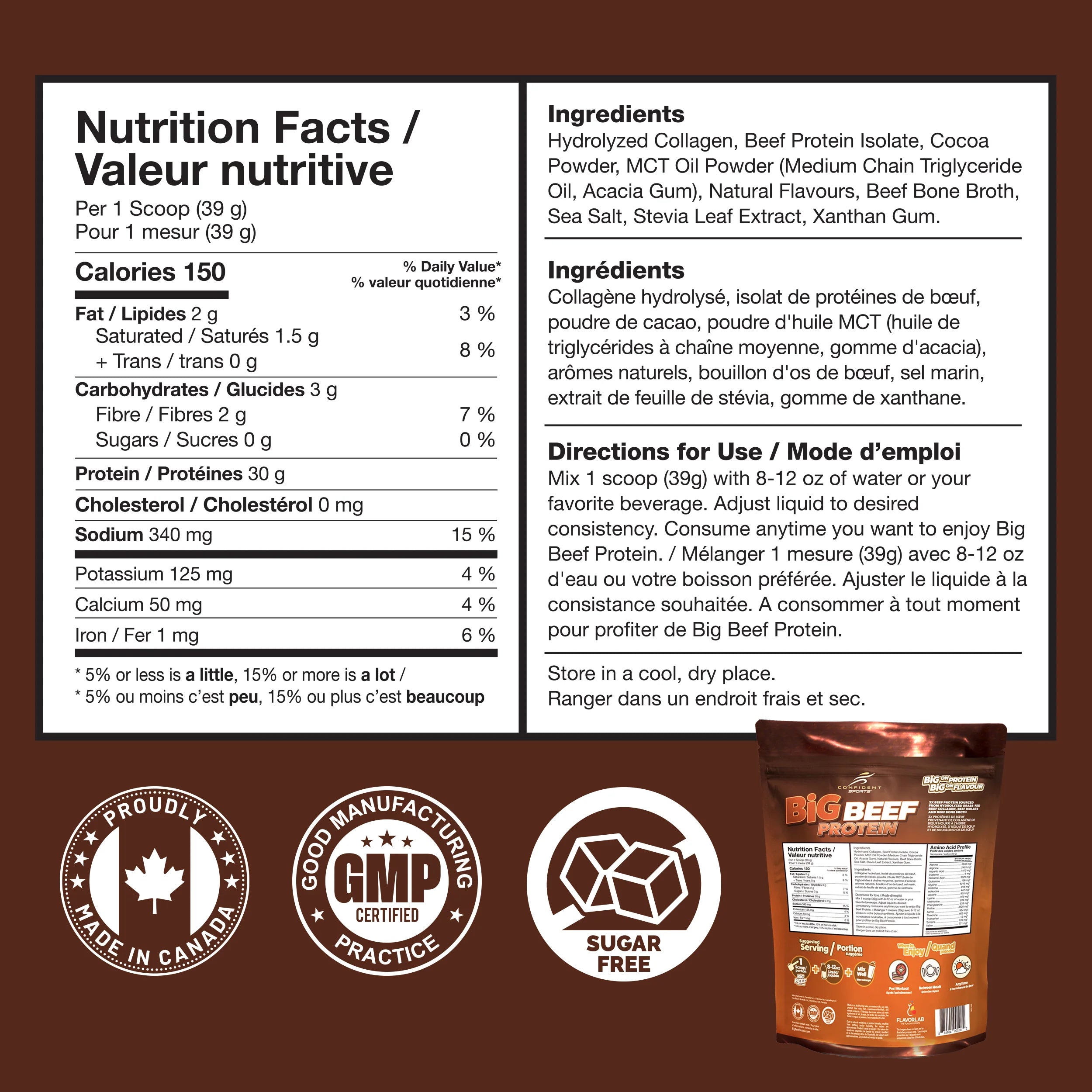 Big Beef Protein Powder