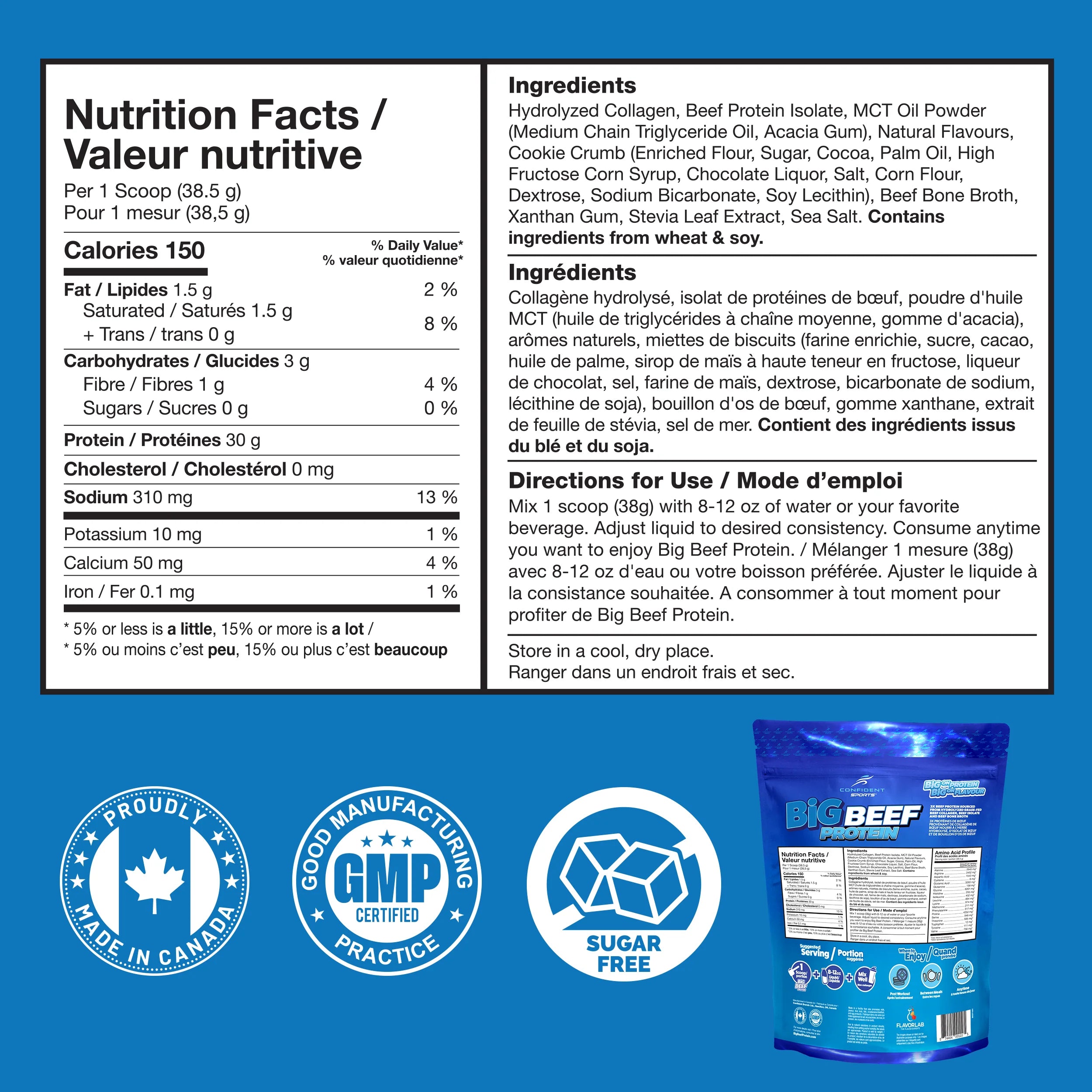 Big Beef Protein Powder