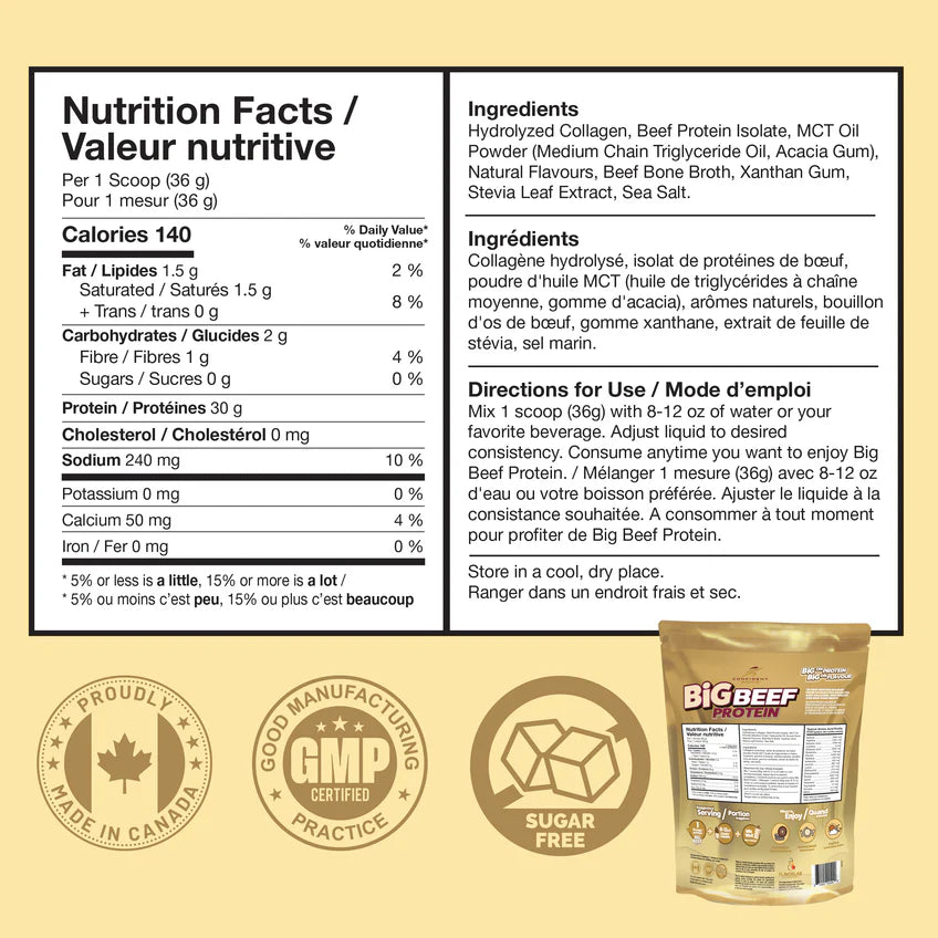 Big Beef Protein Powder