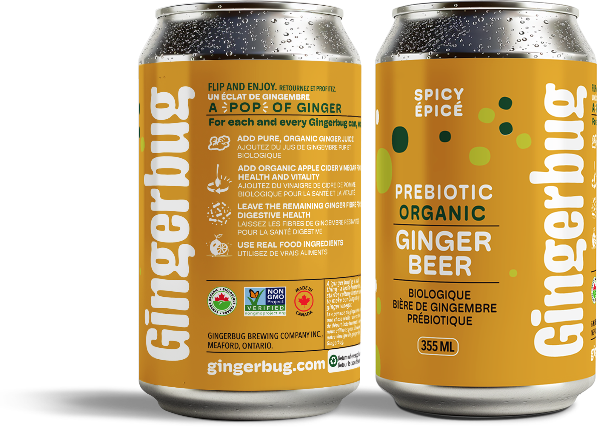 Prebiotic Organic Ginger Beer
