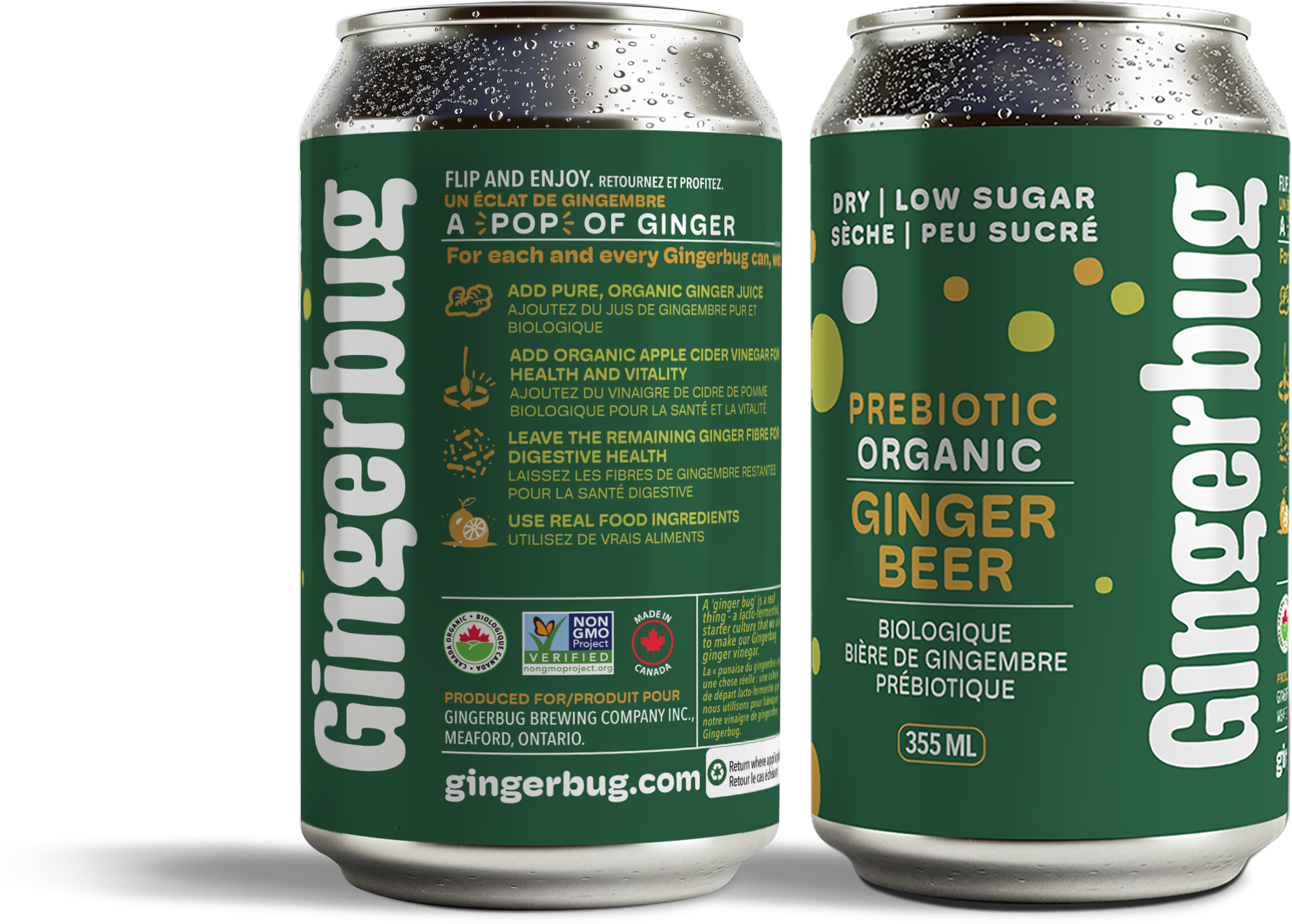 Prebiotic Organic Ginger Beer