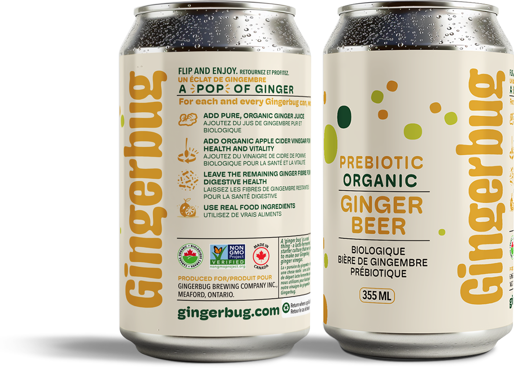 Prebiotic Organic Ginger Beer