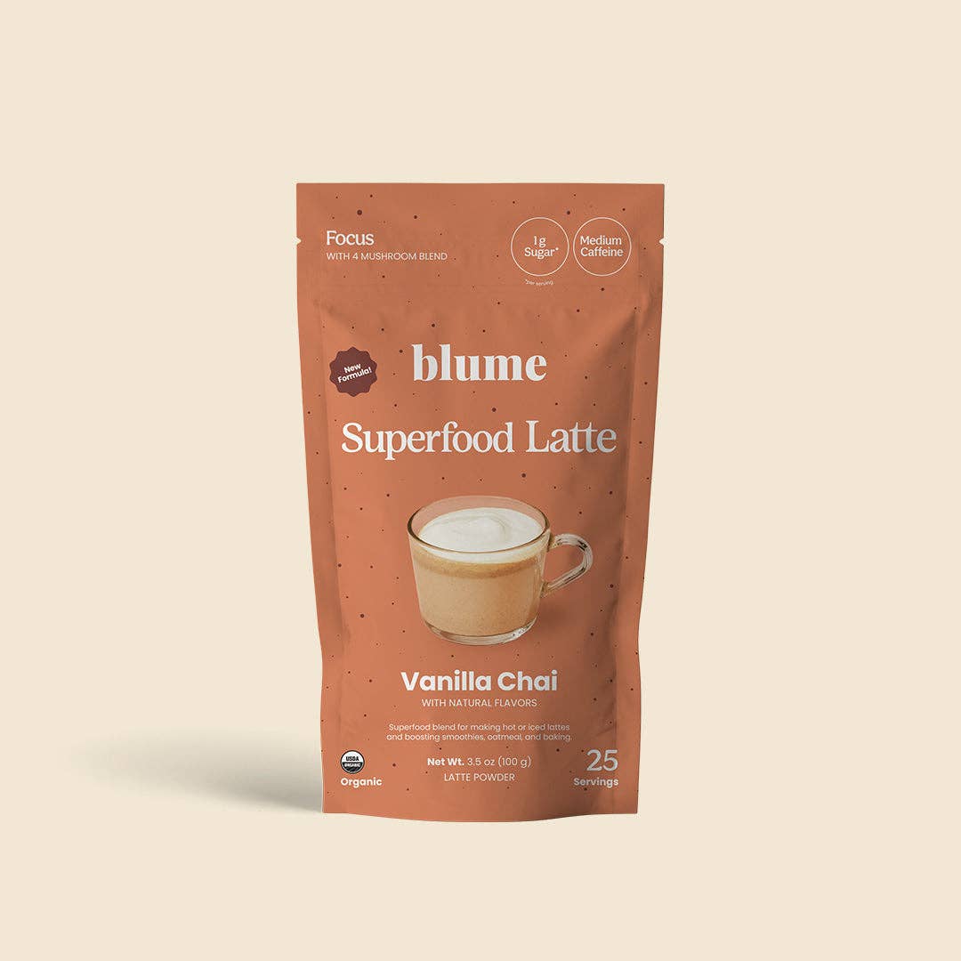 Vanilla Chai Superfood Latte