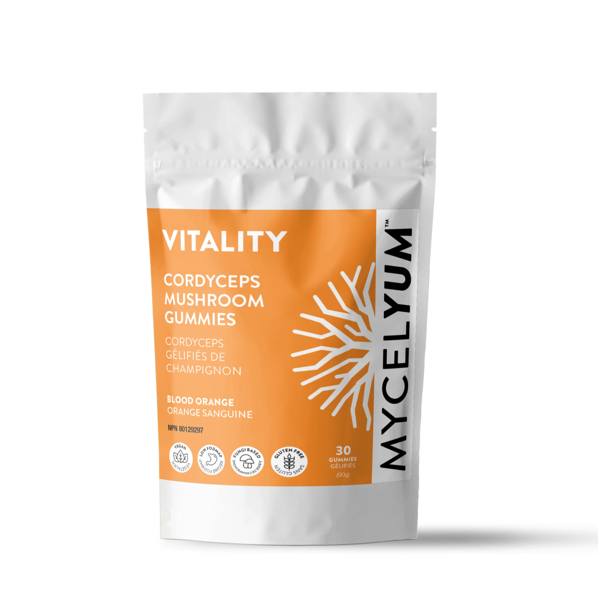 Vitality Cordyceps Mushroom Gummies