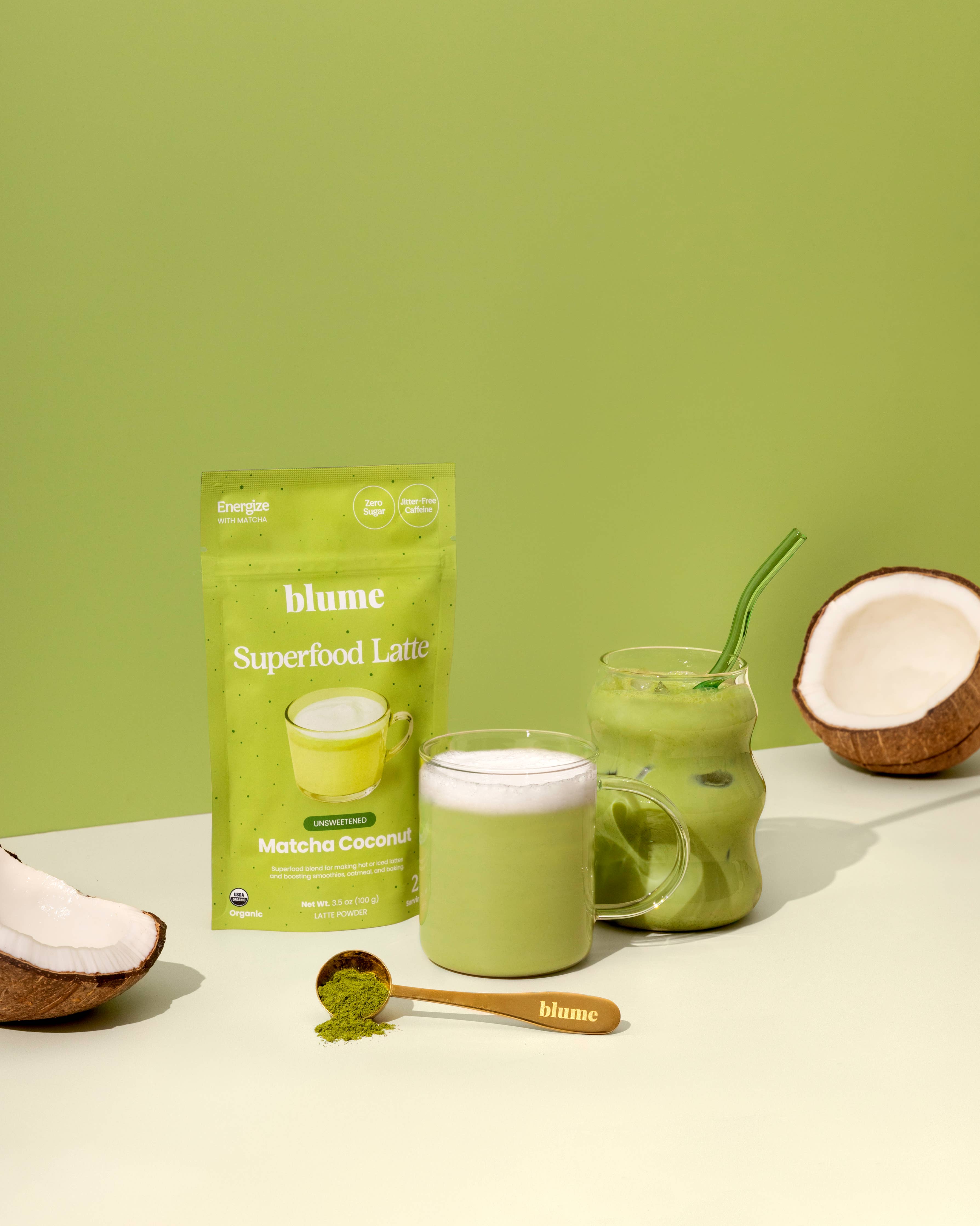 Matcha Coconut Superfood Latte